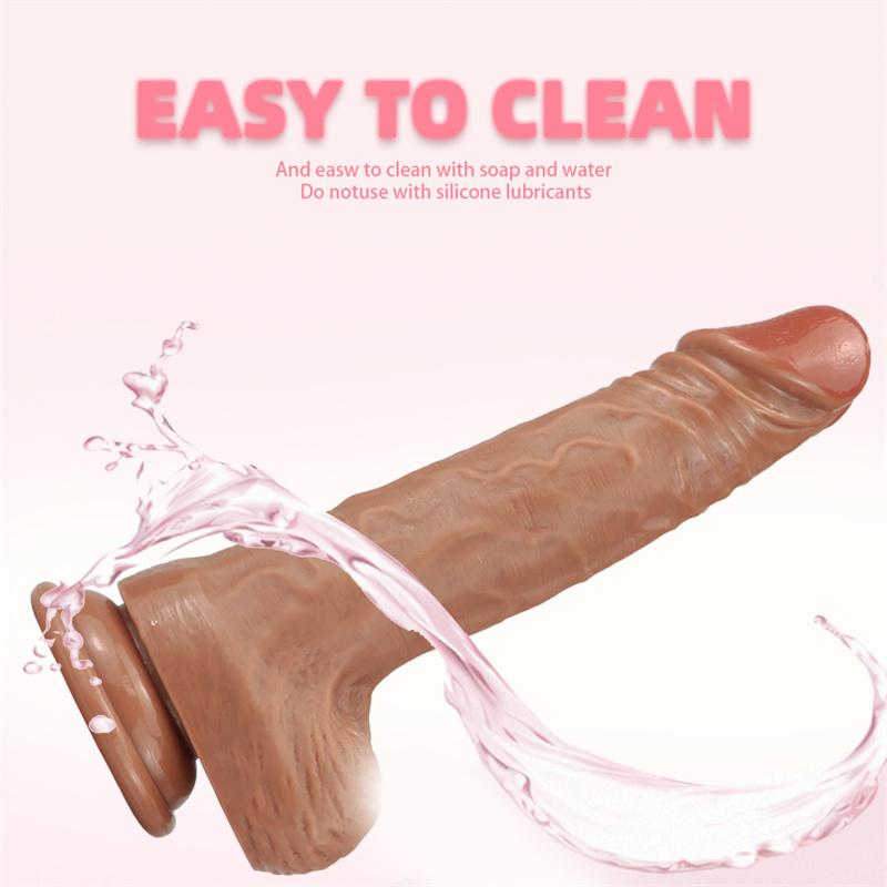 Thor Female Masturbator Simulation Manual Big Dildo Sucker Dildo Penis Adult Supplies