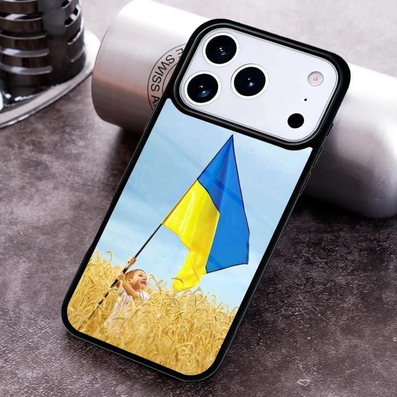 u=kraine Of Flag banner Phone Case For iPhone 17,16e,15,14,13,12,11,Mini,Pro,MAX soft Silicone Cover