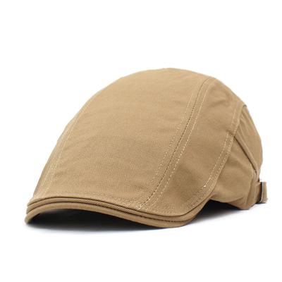 Light Plate Forward Hat Casual Fashion Cotton Cap Men's Versatile Beret Outdoor Sun Protection Hat