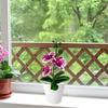 Orchid Artificial Flowers Fake Potted Plants Dining Room Centerpieces for Tables Fake Home Office Decor Artificial Orchids