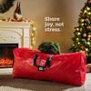 Foldable Christmas Tree Bags PE Christmas Tree Storage Bag Xmas Decoration Wreath Bag To Store Christmas Tree Garland Orangnizer