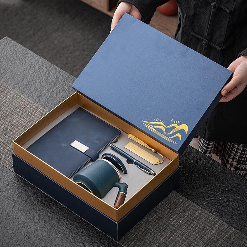 Haofeng Red Ceramic Single Cup Tea Set Gift