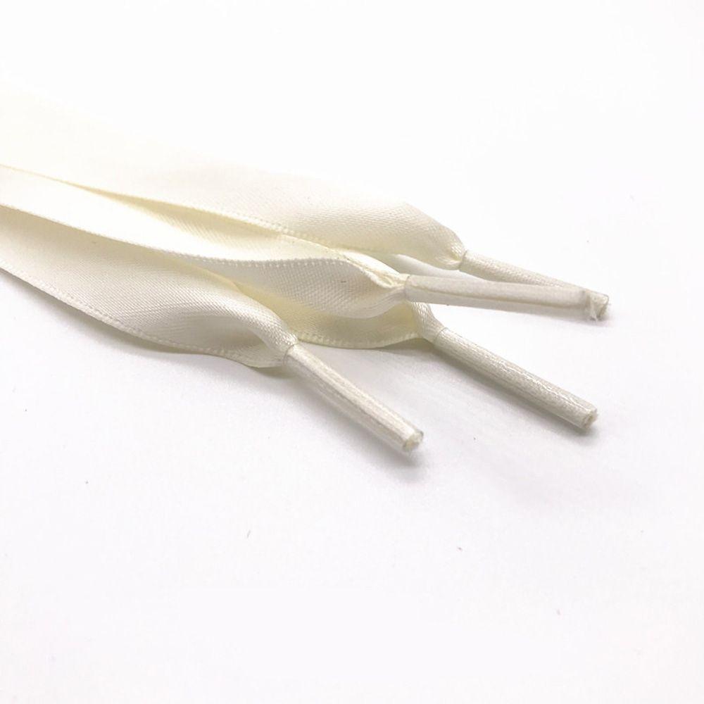 Wide Shoestrings Canvas Bootlaces Bowknot Sport Shoes Flat Shoelaces Organza Ribbon Shoe Laces