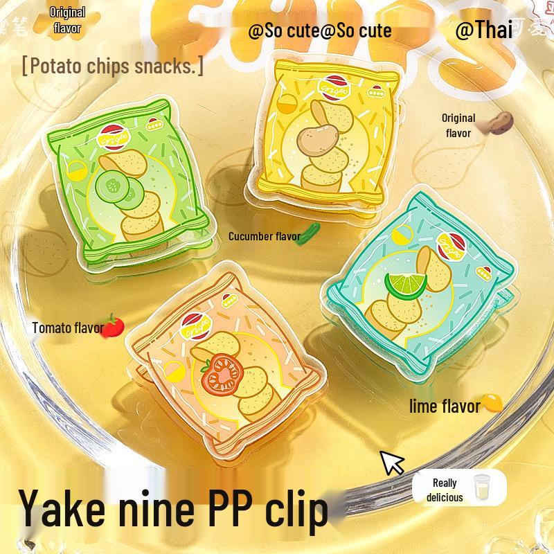 

Kaba Bear Cartoon Acrylic Paper Clip - Fun Stationery Gift for Students