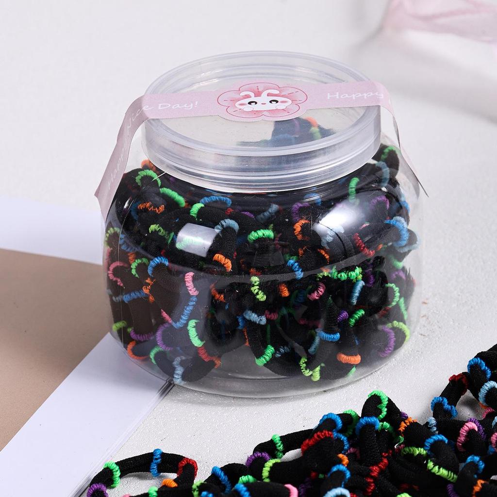 High-Elasticity Hair Ties for Girls - Gentle on Hair, Perfect for Children's Hairstyles