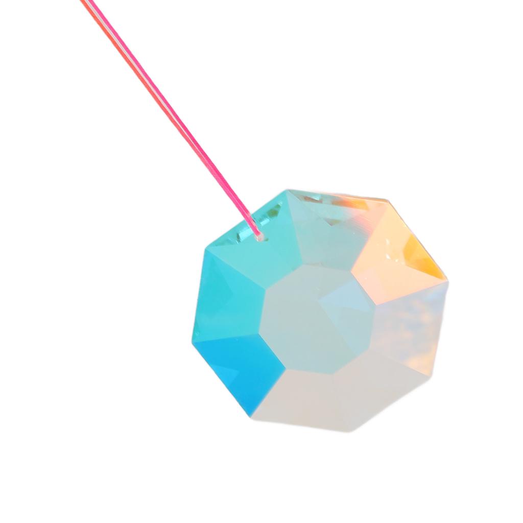 Hanging Crystal Suncatcher Multipurpose Exquisite Prisms Crystal Pendants for Window Christmas