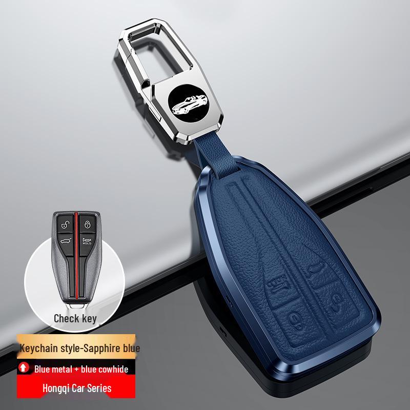 Premium Key Case for Hongqi HS5, HS7, H9, H5 Models