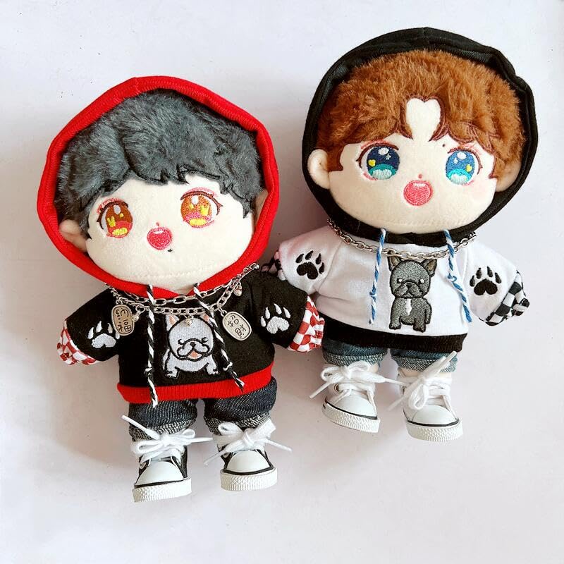 AXLUCE Plush Clothes - 20cm Doll (Red)