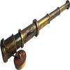 Brass Nautical - Functional Telescope | Brass Made | Glass Optics and High Magnification Kid's Telescope | Camouflage Finish | 18in Long
