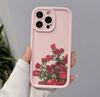The new rose is suitable for iphone17pro mobile phone case, Apple 15 anti-drop 14 foreign trade 13promax personality 16x.