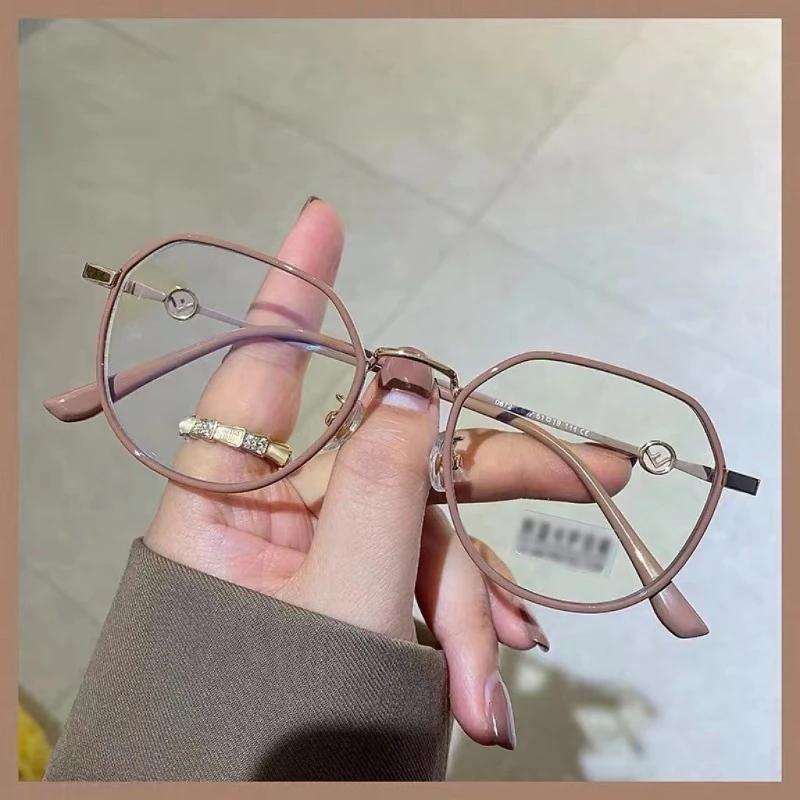 New Myopia Glasses Finished Products Retro Fashion Eyeglass Frame -1.0 To -6.0 Reading Glasses