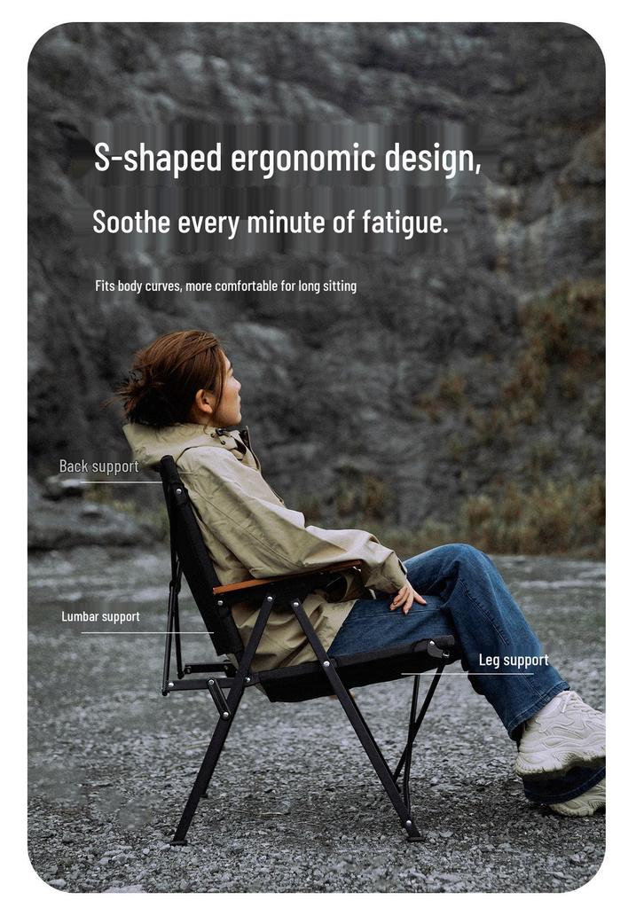 Mountain Wind Cool Folding Kermit Chair - Portable Outdoor Camping, Fishing & Leisure Chair.