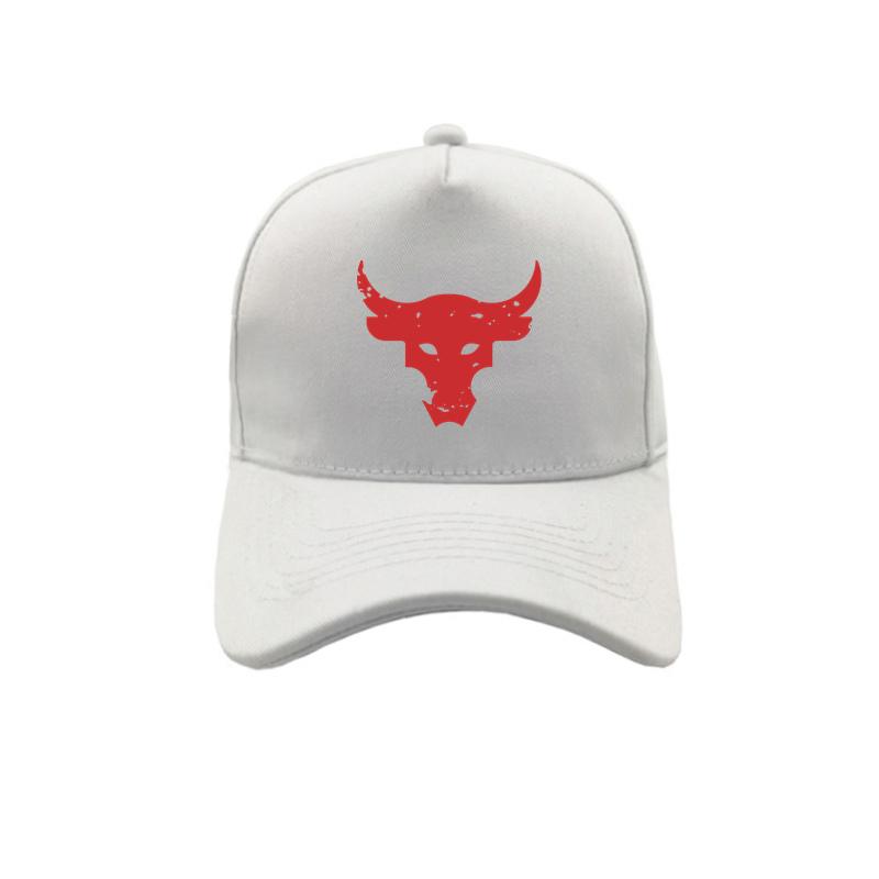 Dwayne Johnson Brahma Bull Tattoo Baseball Caps Fashion Cool Brahma Bull Hats Unisex Caps MZ-440