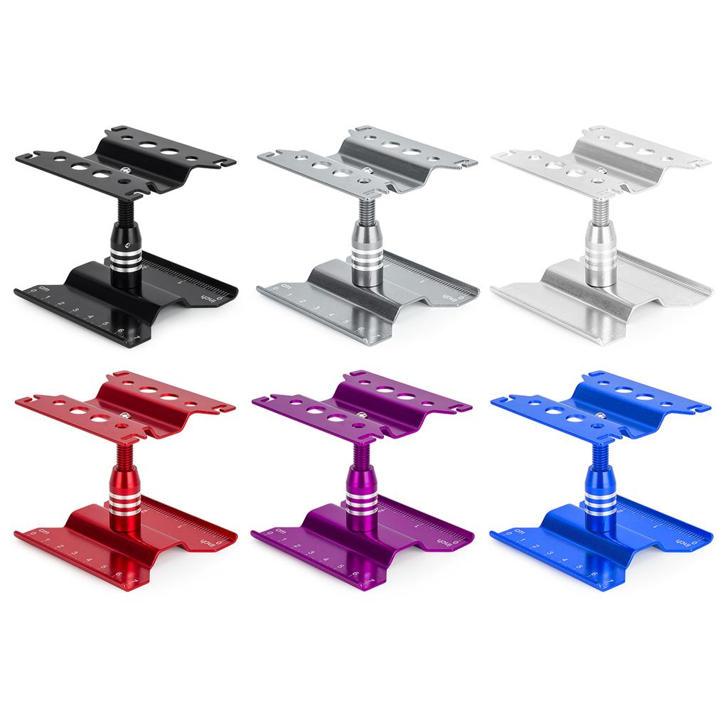 Aluminum Rc Car Repair Stand Workstation for Axial Scx24 Fcx24 Traxxas Trx4m 1/16 1/18 1/24 Scale Rc Truck Crawler Buggy