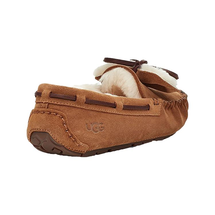 UGG Dakota Double Bow Bowknot Chestnut Women's 1118913-CHE
