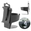 Black Universal Door Mount Mug Seat Drinking Water Cup Car Cup Holder Drink Bottle Organizer Stand