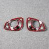 RUIQ Toyota Corolla Cross Exclusive Exterior Chrome Plated Front Fog Lamp Garnish Bezel Cover Exclusively Designed for Toyota Corolla Cross
