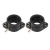 1 Pair Carb Holders Intake Manifold Boots Gaskets Standard Fit for Yamaha XS400 1977 1981