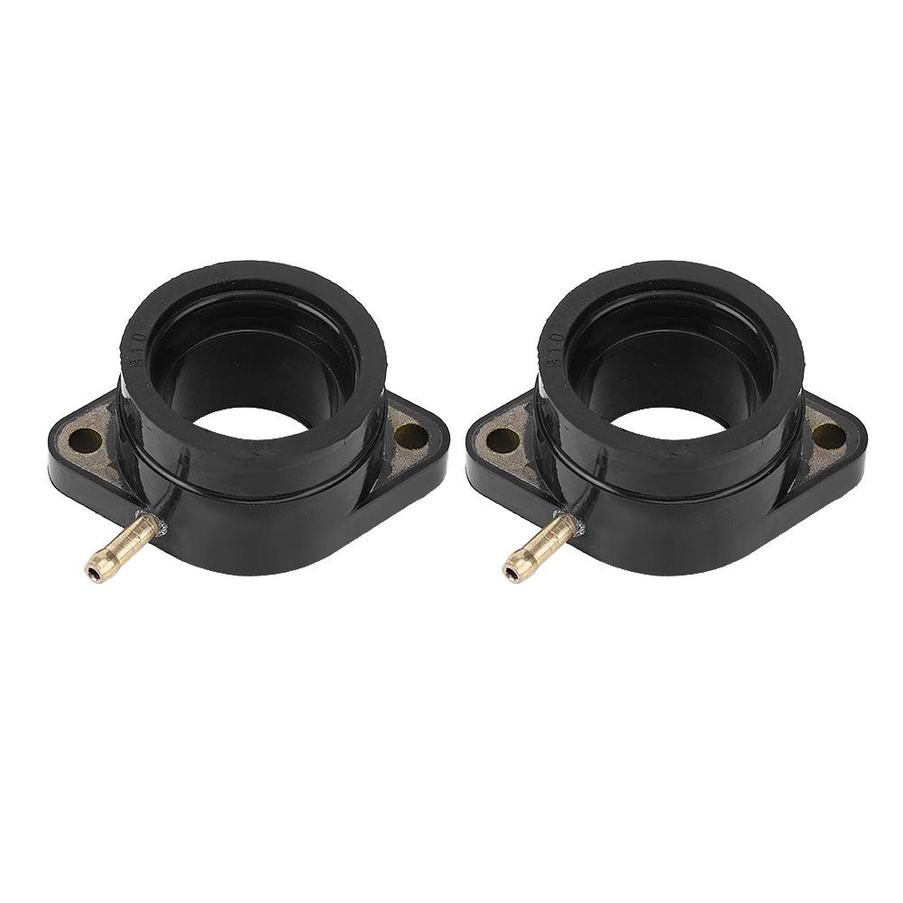 1 Pair Carb Holders Intake Manifold Boots Gaskets Standard Fit for Yamaha XS400 1977 1981