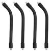 PATIKIL 20cm Gooseneck Tubes, Set of 4, Male Connectors On Both Ends, 14"-20mm, Flexible Arm, Microphone Arm, Stand Tube, ExtensionConnection,