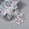 Laser Silver Nail Glitters Sparkly Sliver Nail Charms New Chunky Glitter  for Women DIY Manicure