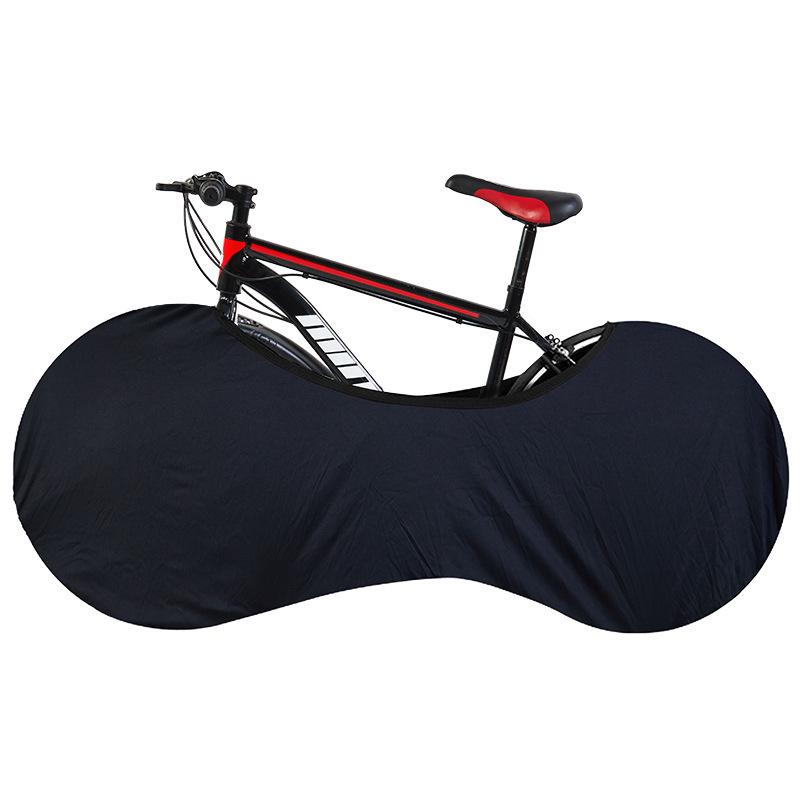 Universal Black Dustproof Bicycle Cover - Mountain & Road Bike Protection