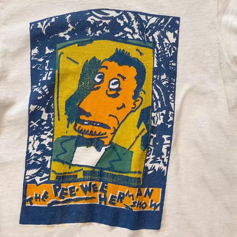 The pee wee Herman show The Man Show Gary Panter short sleeve shirt KV34329 Unisex T-Shirt M