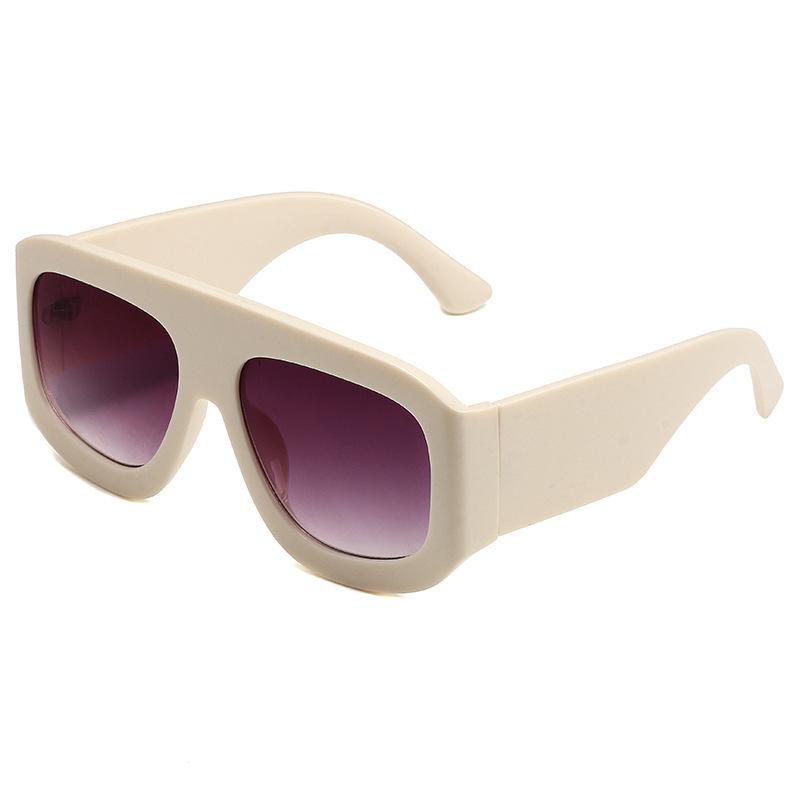 Oversized Square Sunglasses for Women Fashion Simple Luxury Vintage Shades UV400 Outdoor Men Sun Glasses
