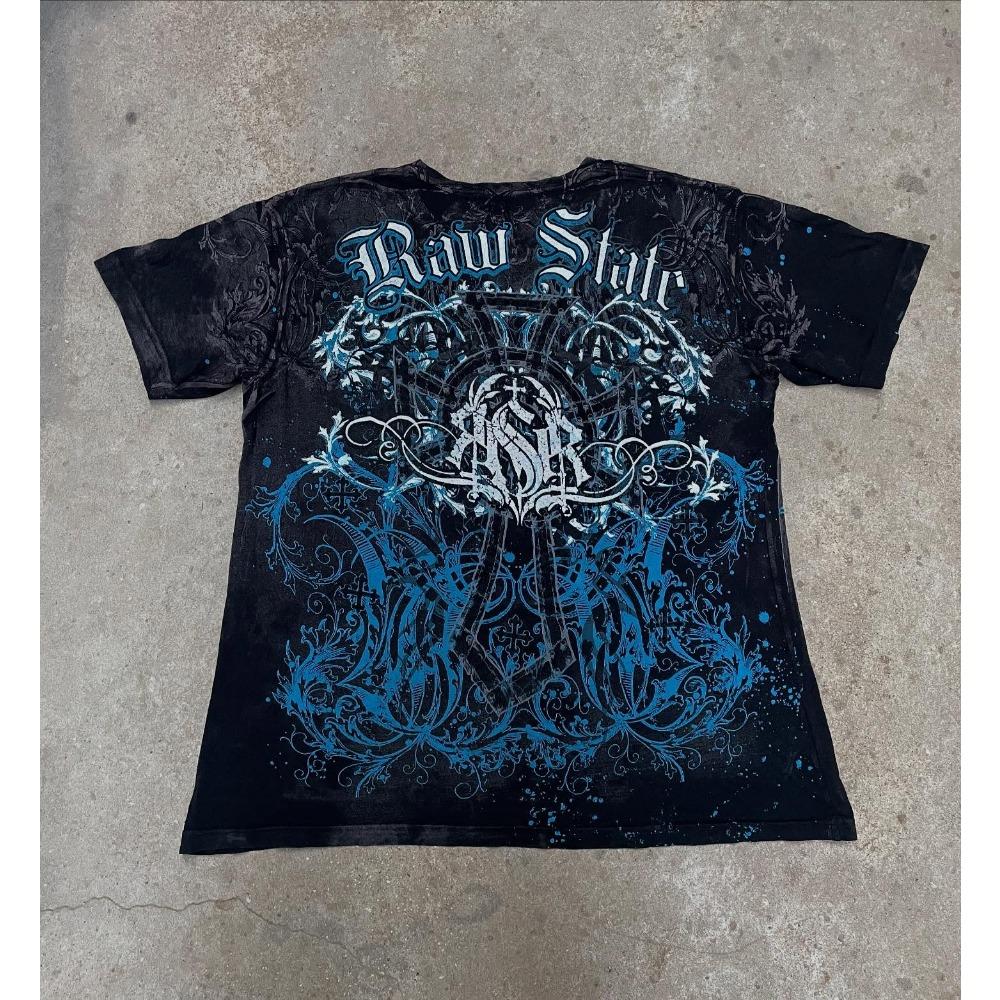 Zomer Mode Grafisch Heren Vintage Streetwear Ronde Hals T-shirt Buiten Casual Grote Maten T-shirts Top Dameskleding