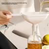 Kitchen Food Grade Material Funnel For Convenient Refueling Plastic For Household Oil Leakage Large-diameter Oil Pouring Funnel