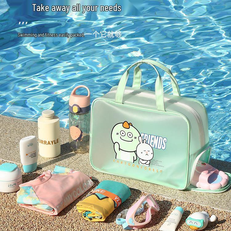 Waterproof Large Capacity Kids' Swim Bag with Dry/Wet Separation