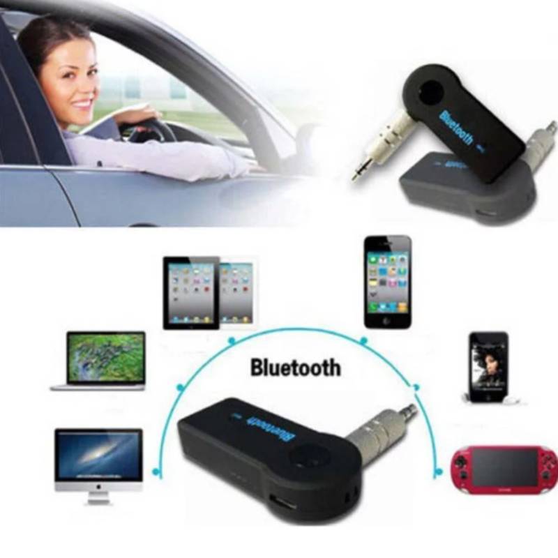 Auxiliary Bluetooth Receiver Wireless Adapter For Car Audio System