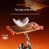 Alien 17 Pro Max Integrated Case with 360° Stand - Solid Wood & Metal, Magnetic Design for 16 Pro Max