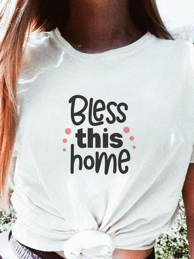 Women Tees Harajuku Fashion Cartoon Print Summer Trend New Style Vacation Tops Short Sleeve Unisex Tshirts Y2K Graphic T-Shirt