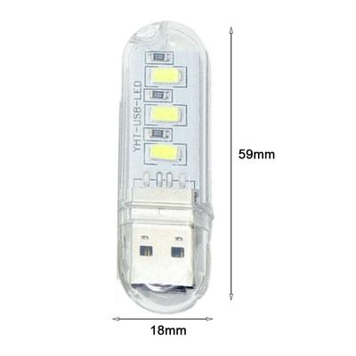 1x USB-Licht 5,8*1,8*0,9cm Kompaktes Design Umweltfreundlich