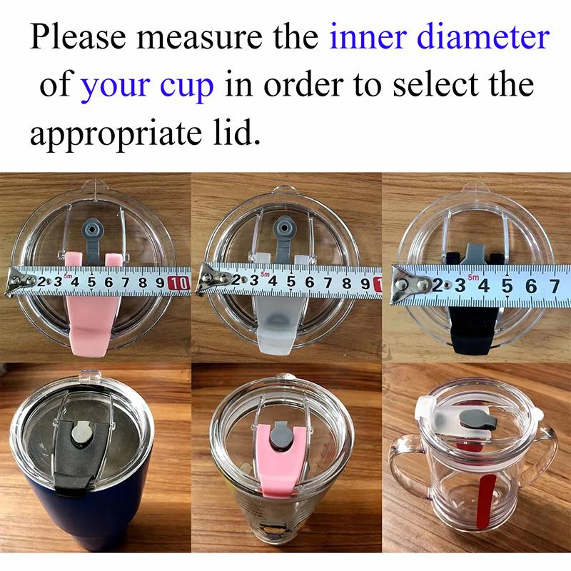 Y 12/16/20/30 Oz Sealing Cup Lid for Ozark Trail Rtic Cups Splash Spill Proof Cann Cover Tumbler Thermos Water Bottle Cover