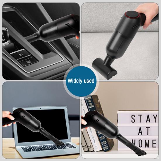 Handstaubsauger 120W 8000PA Tragbar Kabellos Wiederaufladbar Staub Haare Krümel