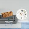Remote Control Storage Tissue Box with Modern Wall Clock Design for Bedroom Kitchen Desktop And Home