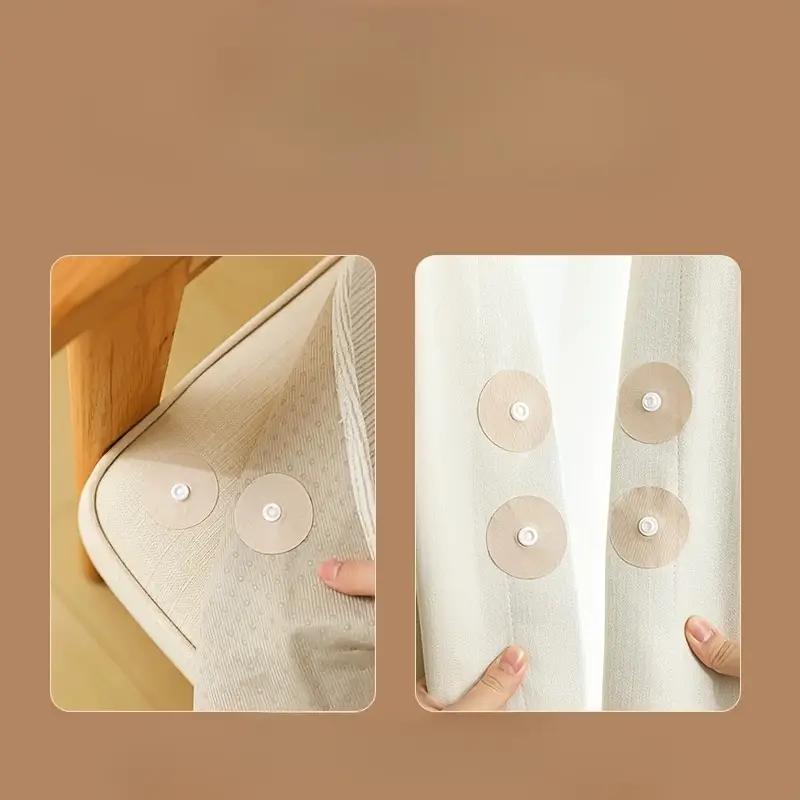 1/4/6 Paar Sofakissen Bettlaken Befestigungsschnalle Kunststoff Nähfrei Unsichtbar Rutschfest Nicht Verrutschend Ecksofa Kissen Rutschfeste Befestigungsschnalle