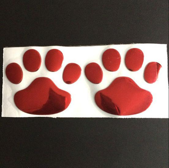

PVC 3D Car Stickers: Little Devil, Angel, Dog Paw, Gecko, Flame, Kitty, Mermaid