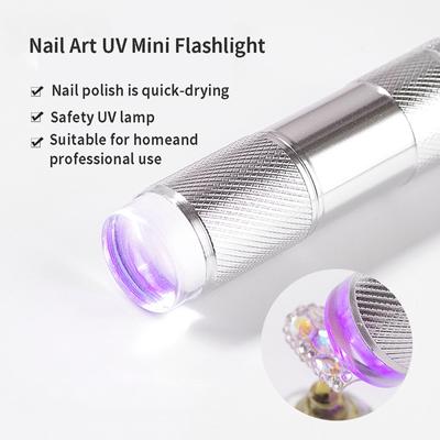 Stamper Taşınabilir Silikon El Led Manikür Lambası ile Uv Mini El Feneri