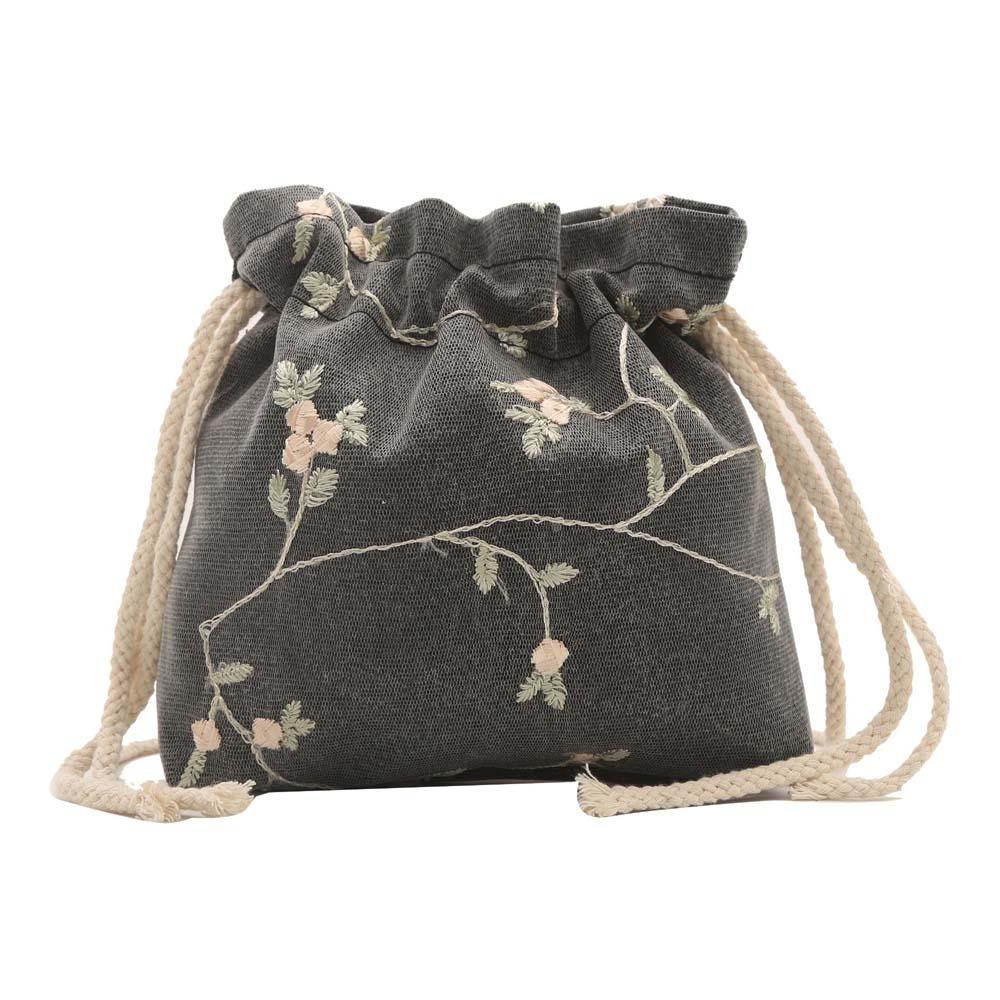 Breathable Crossbody Drawstring Bag Hanfu Accessories Cloth Pouch  Women