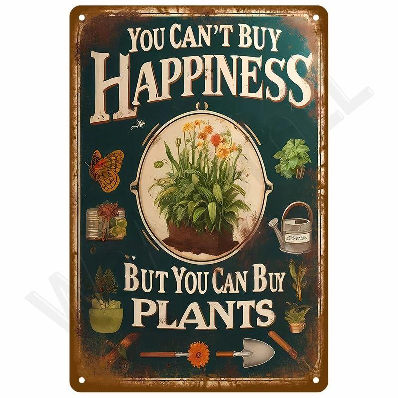 Vintage Metal Sign Wall Decor Coffee Bar Kitchen Cafe