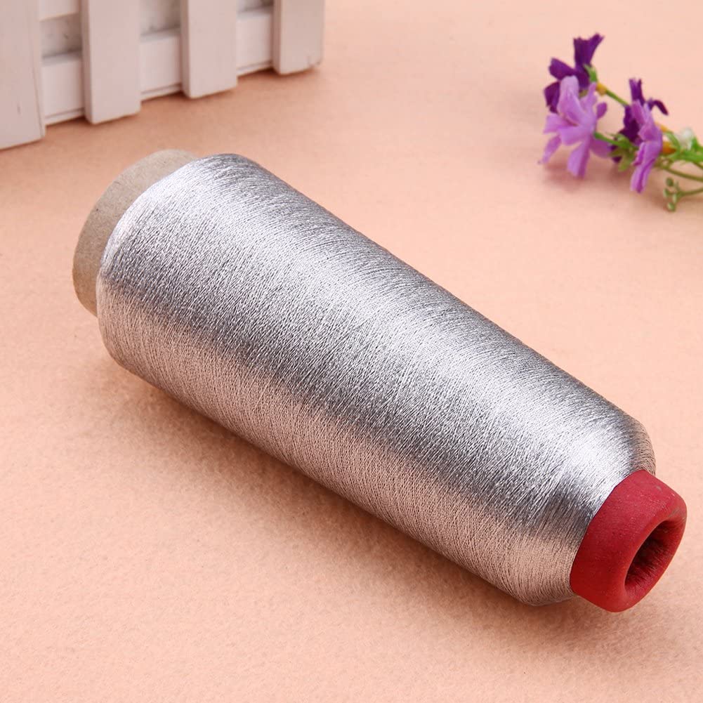 Metalik Nakış İpliği Altın Gümüş Makine Nakış İplikleri Polyester Dikiş İpliği Makaraları Nakış İçin