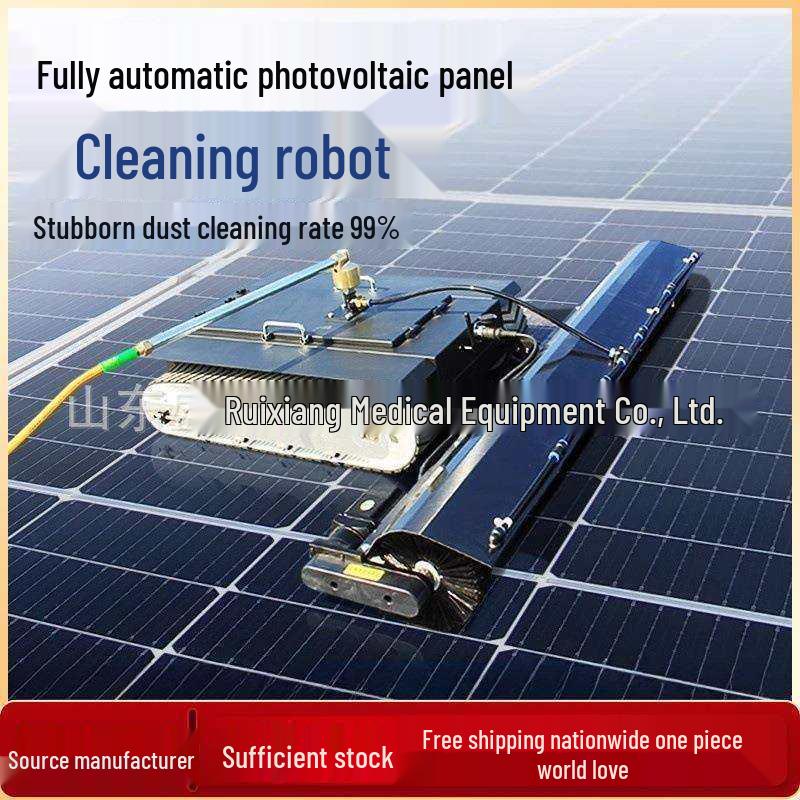 Remote-Controlled Solar Panel Cleaning Robot for Photovoltaic Systems