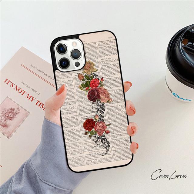 Medical Human Organs Brain Kidney Art Phone Case Back Cover for iPhone 17 Air 16 15 14 13 11 12 Pro Max Plus Coque