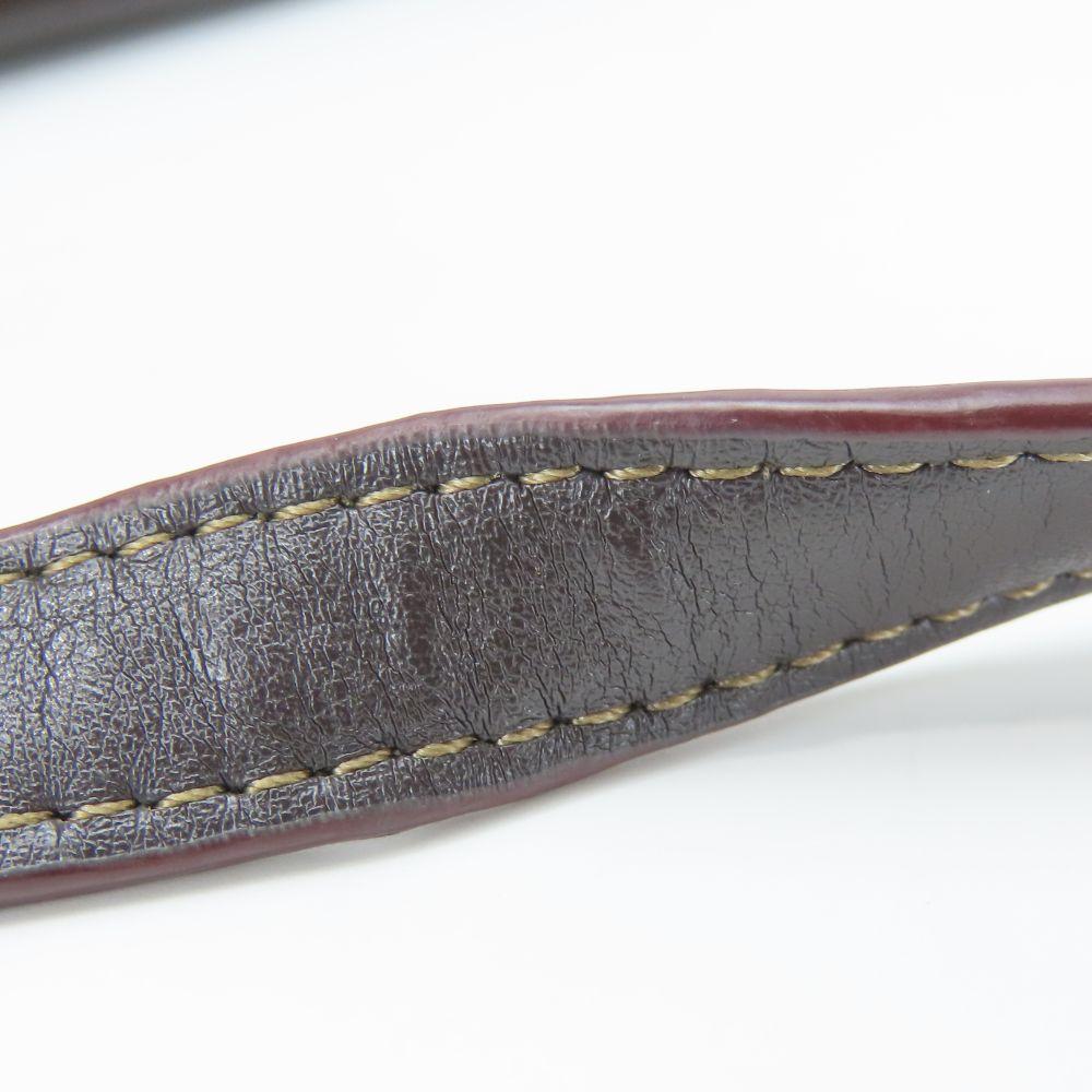 Gebrauchte COACH Umhängetasche F58285 Signature Canvas/Leder beige Dunkelbraun Diagonal getragen