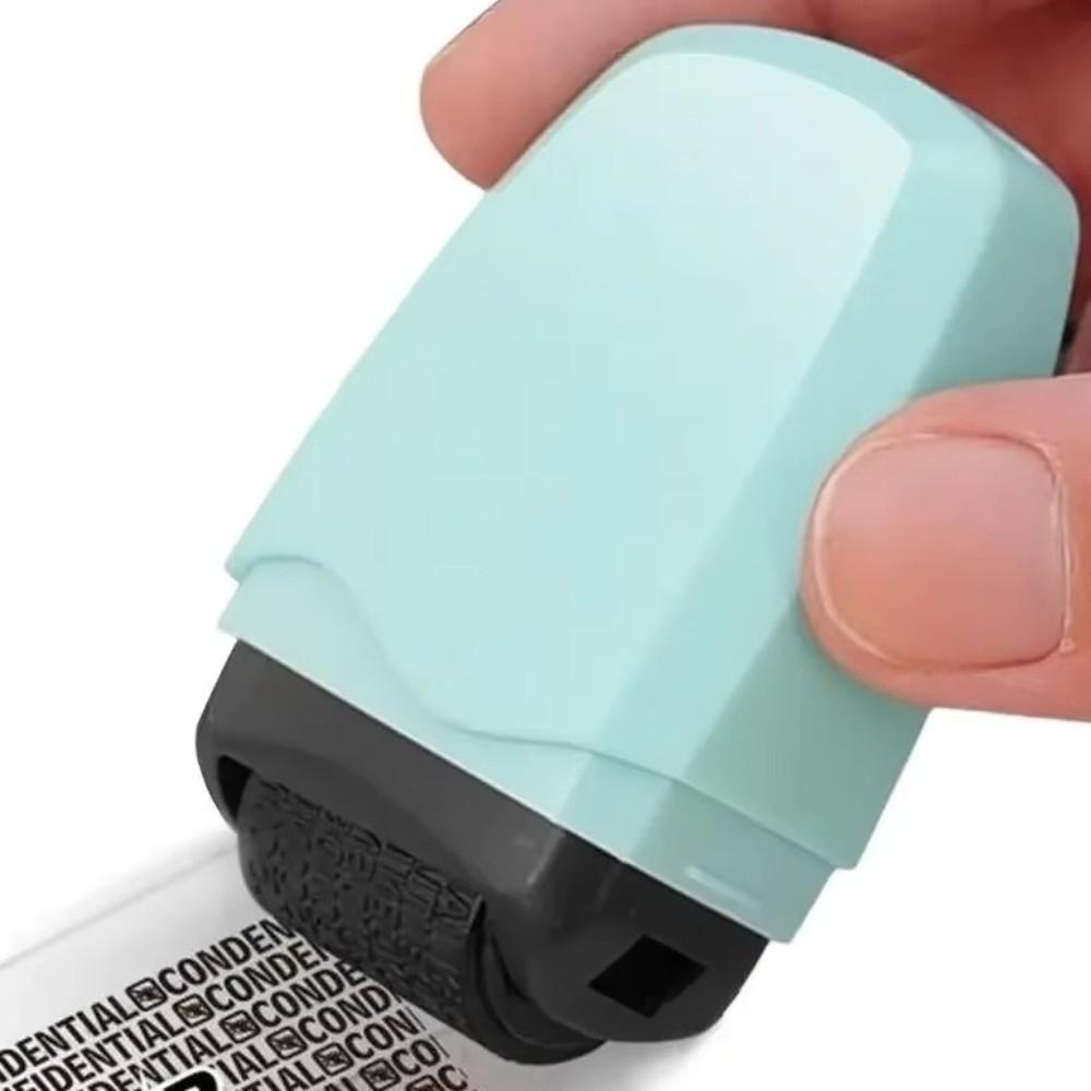 Plastic Identity Protection Roller Stamp Reusable Manual Confidential Blocker  Tax Documents