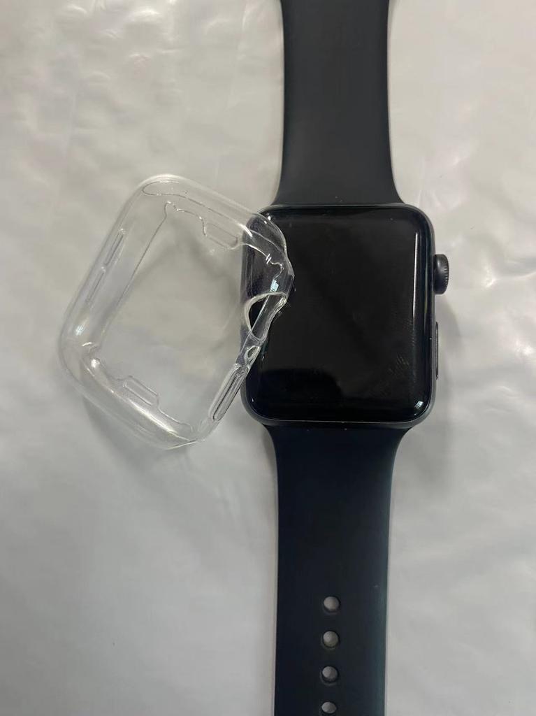 Protective Case For Apple Watch 44mm 40mm 45mm 41mm 42mm 38mm TPU Transparent Protective Shell iWatch Series 9 8 7 6 5 3 SE Case