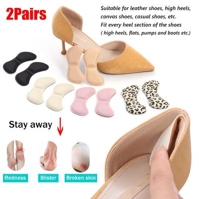 Pain Relief Self-Adhesive Heel Shoe Insoles Heel Liner Protector Heel Cushions High Heel Shoe Pads